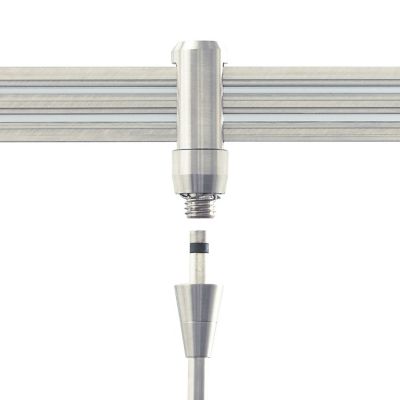 Two-Circuit Monorail Freejack Connector by Tech Lighting - Starlight Lighting USA and Canada